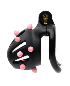 Dispositivo de Castidade Sport Fucker Cellmate FlexiSpike Preto Rosa