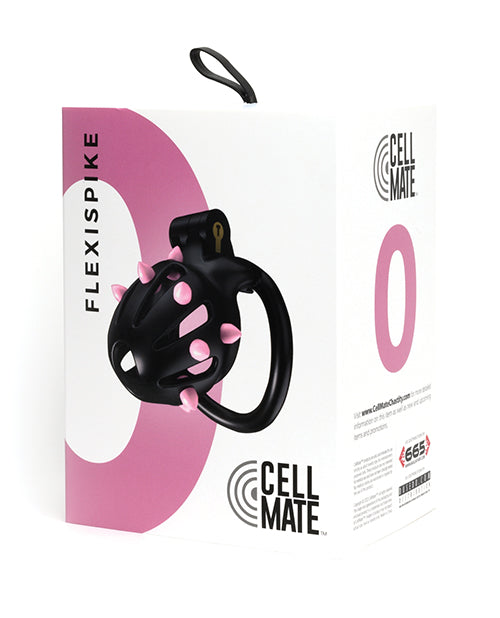 Dispositivo de Castidade Sport Fucker Cellmate FlexiSpike Preto Rosa