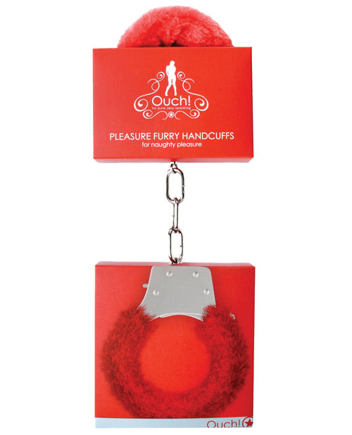 Fuzzy Fun Lock-Up Pleasure Cuffs for Intimate Adventures