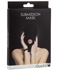 Ouch Submission Hood - Black For Playful Intimacy Fun