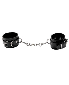 Versatile Leather Restraint Cuffs for Secure Playtime Use