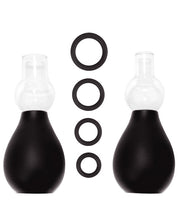 Load image into Gallery viewer, Nipple Stimulation Pump Set - Black for Enhanced Pleasure
