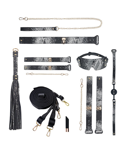 Florence Bondage Luxury Kit with Elegant Handbag - Black