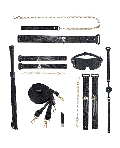 Colección de Bondage Ouch Luxe Edición Roma Bolsa Negra