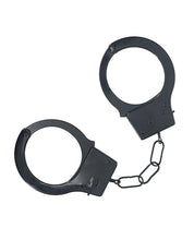 Load image into Gallery viewer, Exciting Black Metal Handcuffs for Intimate Play
