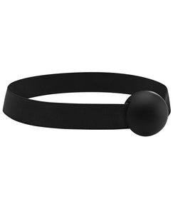 Ouch! Adjustable Elastic Ball Gag - Classic Black