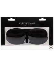 Load image into Gallery viewer, Seductive Curved Eye Mask - Black
