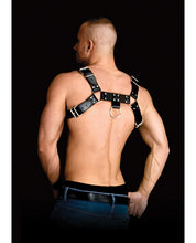 Load image into Gallery viewer, Ouch Costas Solid Structure 2 Harness - Black Edition
