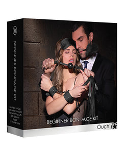 Kit Essencial de Bondage para Iniciantes - Preto