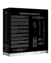 Indlæs billede i gallerifremviser, Begyndere Bondage Essentials Kit - Sort
