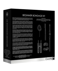 Kit Essencial de Bondage para Iniciantes - Preto