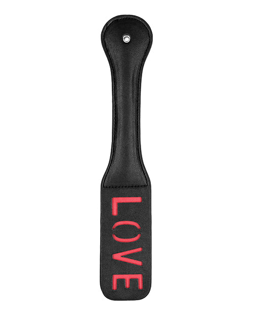 Ouch Love Leren Paddle - Zwart