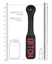 Load image into Gallery viewer, Ouch Bitch Impact Paddle - Black
