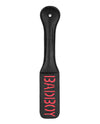 Paddle Bad Boy cu Imprint Inversat - Negru