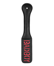 Load image into Gallery viewer, Reversed Imprint Bad Boy Paddle - Black
