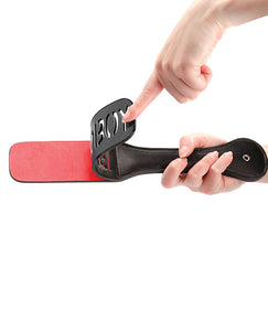 Reversed Imprint Bad Boy Paddle - Black