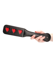 Load image into Gallery viewer, Heart Imprint Paddle - Black
