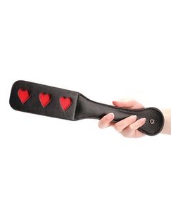 Heart Imprint Paddle - Svart