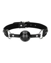 Load image into Gallery viewer, Diamond Studded Breathable Ball Gag - Black
