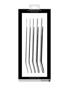 Metal Urethral Sounding Dilator Set for Sensitive Pleasure