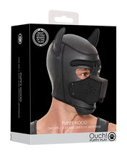 Load image into Gallery viewer, Puppy Play Ouch Hood for Fun and Fantasy Experience
