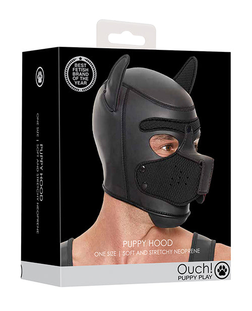 Puppy Play Ouch Hood for Fun and Fantasy Experience