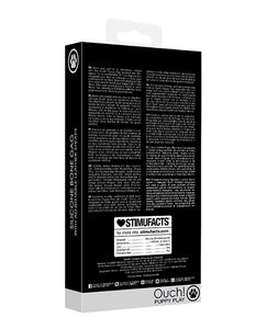 Silicone Bone Gag for Puppy Play in Black Color
