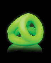 Load image into Gallery viewer, Glow-in-the-Dark Bondage Cock Ring and Ball Strap
