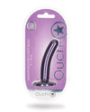 Dildo G-spot Liso 5" Roxo Metálico da Shots Ouch