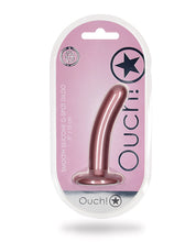 Load image into Gallery viewer, Metallic Purple 5&quot; Smooth G-spot Dildo by Shots Ouch
