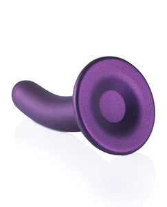 Metallic Purple 6" G-spot Dildo by Shots Ouch