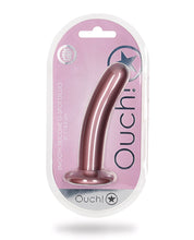 Carregue a imagem no visualizador da Galeria, Metallic Purple 6&quot; G-spot Dildo by Shots Ouch
