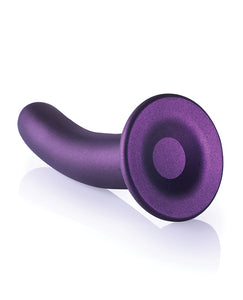 7" Metallisch Lila Glatter G-Punkt Dildo von Shots Ouch