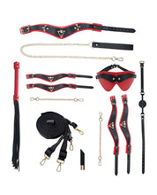 Load image into Gallery viewer, Ouch Milan Collection Premium Bondage Set With Chic Handbag
