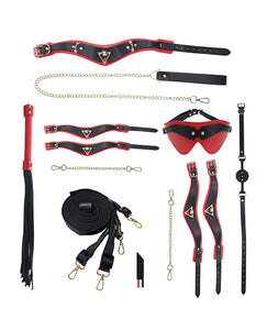 Ouch Milan Collection Premium Bondage Set With Chic Handbag