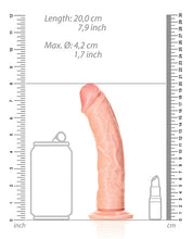 Carregue a imagem no visualizador da Galeria, Shots Realrock 7&quot; Curved Flesh Dildo - Ultra Realistic Design
