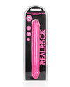 Neonlila 30 cm Leuchtender Doppel-Dong von Shots Realrock