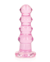 Carregue a imagem no visualizador da Galeria, Shots Realrock Crystal Clear 5,5&quot; Curvy Vibrador/plug anal
