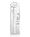 Crystal Clear 14" Doppio Dildo di Shots Realrock