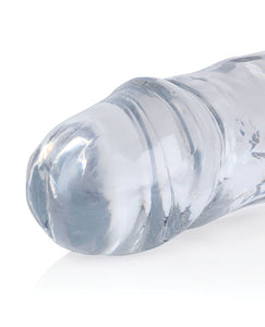 Dildo Duplo Crystal Clear 14" da Shots Realrock