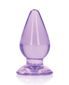 Shots Realrock Crystal Clear Anal Plug