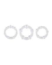 Load image into Gallery viewer, Selopa Erection Enhancement Ring Set - Transparent Rings
