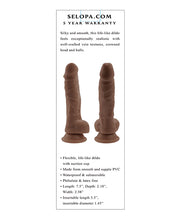 Load image into Gallery viewer, Selopa 6&quot; Realistic Silicone Dildo - Deep Color
