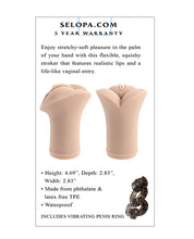 Load image into Gallery viewer, Selopa Soft Sensation Stroker - Light
