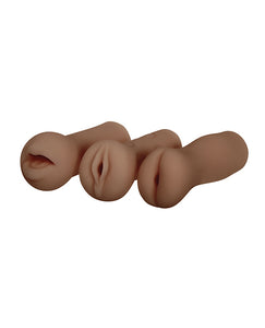 Selopa Fantasy Trio Stroker Set - Mörk