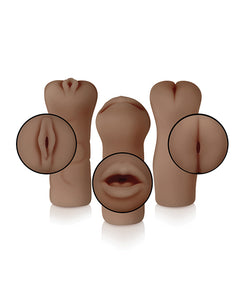 Selopa Fantasy Trio Stroker Set - Dunkel