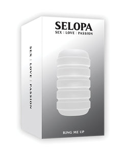 Selopa Soft & Squishy Dual-Entry Stroking Device - Clear