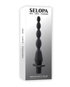 Selopa Vibrating Butt Beads - Schwarz