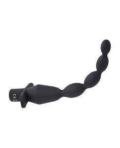 Selopa Vibrating Butt Beads - Black