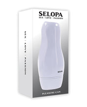 Load image into Gallery viewer, Selopa Sensation Can Stroker - White
